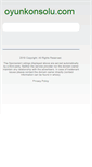 Mobile Screenshot of oyunkonsolu.com